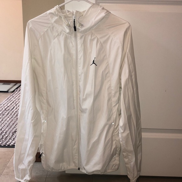 Nike Other - nike jordan white wind breaker. no flaws
